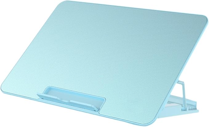 Laptop Cooling Pad with 6 Fans and Adjustable Height for Enhanced Performance Blue