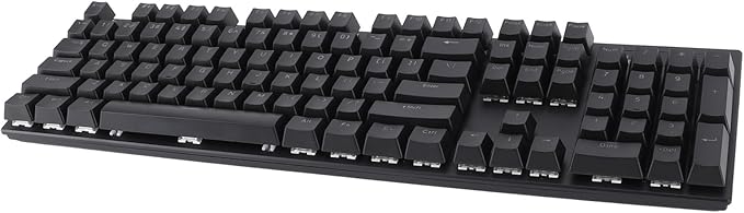 ZJchao Wired Mechanical Keyboard Blue Switch 104 Keys with Backlight Gaming Office