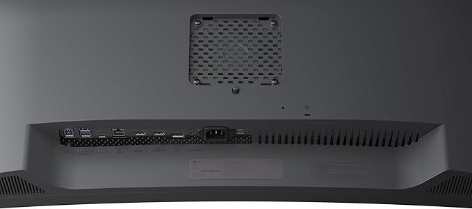 LG 34U650A-B 34-inch UltraWide WQHD (3440 x 1440) IPS Curved Wide Computer Monitor 100Hz HDR10 Built-in Speaker HDMI DisplayPort USB Type-C PD 96W Tilt/Height/Swivel Adjustable Stand Black