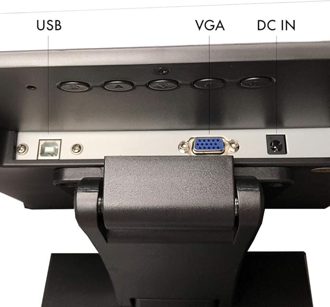 15 Pro Series Capacitive LED Backlit Multi-Touch Monitor True Flat Seamless Design Touchscreen Great for Office POS Retail Restaurant Bar Gym Warehouse NO Driver Required (15 Inch)