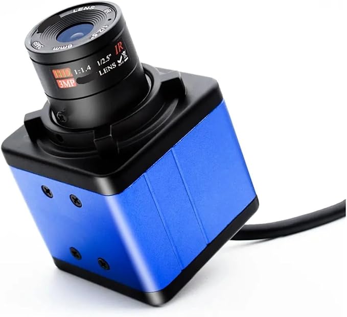 5MP 8MP 30FPS Industrial Metal Box USB Camera Fixed Focal Lens IMX415 USB2 Support UVC OTG for Live Streaming Conference