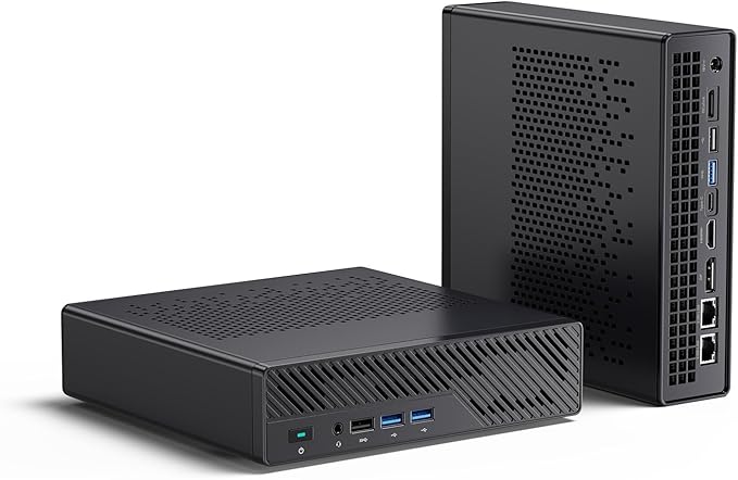 MINISFORUM MS-A1 Mini Workstation Mini Barebone Pc DDR5/4xM.2 NVMe SSD Dual 2.5G RJ45 Mini PCHDMI/DP/Type-C4xUSB PortsSupports AMD AM5 CPUWiFi 6E&ampBT5.2 Mini Computer(NO CPU/NO RAM/NO SSD/NO