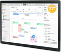 Large Touchscreen Monitor Digital Electronic Calendar Downloadable APP10-Point Touch16:9 Display Android 13 with 8GB RAM &amp 128GB ROMPerfect for Office Business and Home (27 inch)