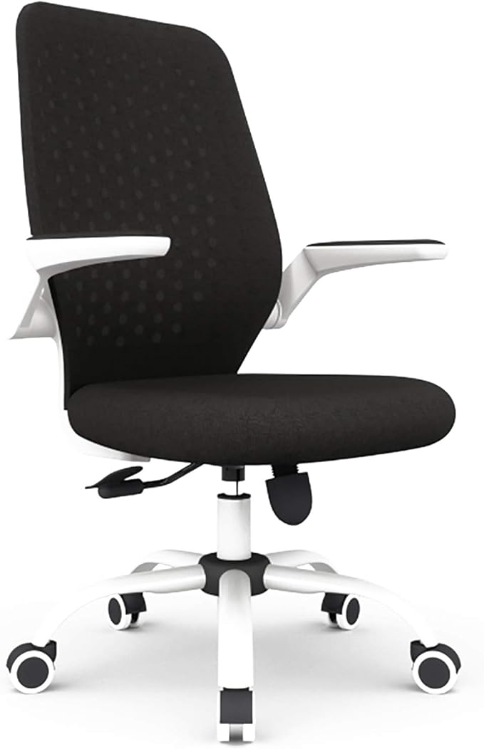 Office Chair Gaming Chair Computer Chair 360 Degree Swivel Chair Home Study Gaming Chair High Back Desk Chair with Flip-up ArmsUpholstered Office Chair Reclining Executive Chair Height Adju