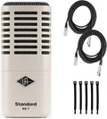 Briskdrop Universal Audio SD-7 Dynamic Microphone - Bundle with 2 XLR Cables and 5 Cable Ties