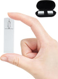 Wireless Mouse Mini Bluetooth 5.1/5.0 &amp 2.4Ghz Tri Mode MiceSmall Silent Portable Compact Finger Mice Cute Tiny Travel White Mouse for MacBook Chromebook PC Laptop Computer Tablet Office School