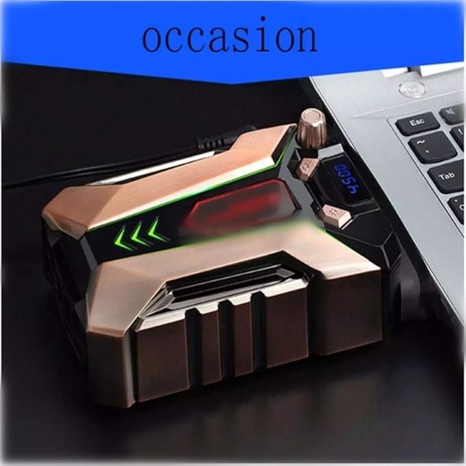Laptop Cooler 1 USB Port LED Fan Laptop Stand Notebook Holder for 14-17 Inch Laptop Desk Computer Cooling Fan