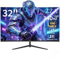 ZZA 32 Curved Gaming Monitor FHD 1920x1080 VA 1ms 240Hz FreeSync Premium DP 1.4/ HDMI 2.0 VESA Compatible Tilt Adjustable