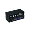 CKLau DP 1.2 Dual Port Displayport KVM Switch with All Input Cables for 2 Computers 1 Monitor Support Digital Display Compatible 4096x2160@60Hz 2560x1440@6144Hz