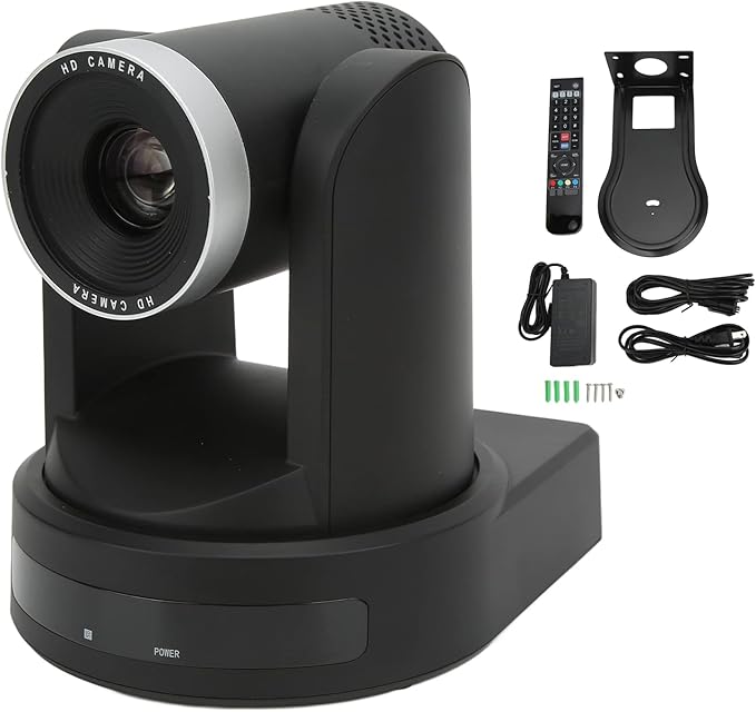 gernie 10X Optical Zoom PTZ Camera 1080P Video Conference Camera HD 1080P Web Camera Conference Room Camera for Meeting Broadcast Live Streaming Meeting Online Learn (US Plug) gernieckfiwytg1z-11