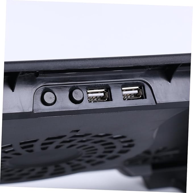 GALPADA USB Laptop Cooling Platform 5-Fan Cooler Stand Adjustable Multi-Angle Laptop Cooler Base with Anti-Skid Design for Gaming and Office Use