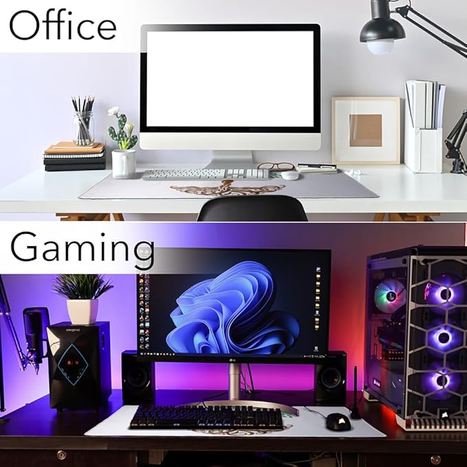 Tree of Life Mother Nature Large Gaming Mouse Pad Desk Mat with Stitched Edges Non-Slip Base for Gamer Home and Office