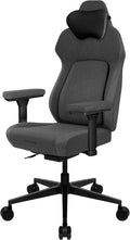 ThunderX3 CORE Smart LOFT Gaming Chair Dark Grey – Ergonomic Office Chair Automatic Lumbar Support Synchronised Mechanism 3D Armrests Fabric Cover for Users up to 125kg 155-190cm