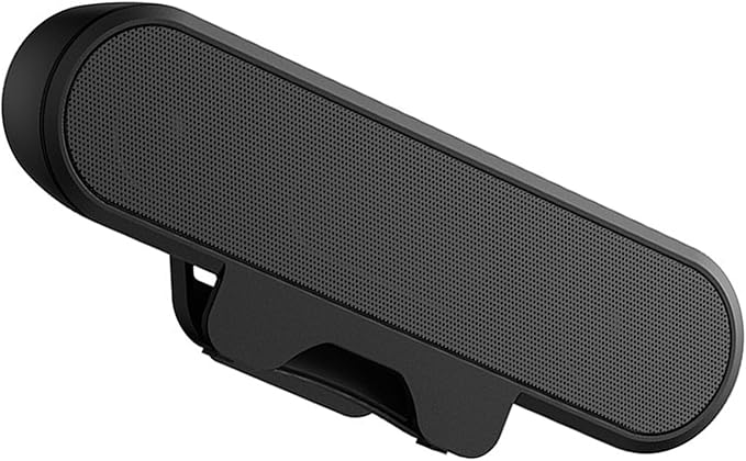 Yoidesu Computer Speaker External Speakers for Laptop with Two 1.4inch Magnetic Loudspeakers HD Stereo Loud Sound Computer Soundbar for PC with Volume Control Plug and Play