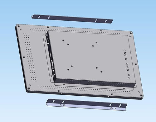 13.3 Inch Open Frame Capacitive Touchscreen Monitor 1920x1080 Resolution 16:9 Aspect Ratio WaterproofVESA+Panel Mount for Kiosk Automation POSVendingHMI and Digital Signage 7x24h Work