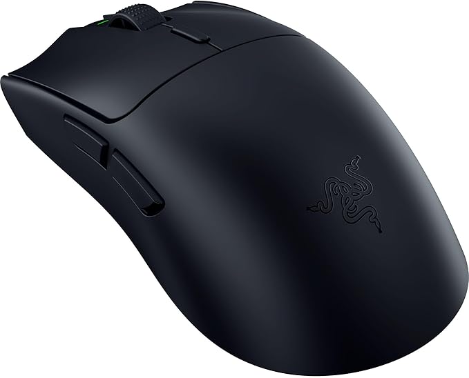Razer Viper V3 HyperSpeed Wireless Esports Gaming Mouse: 82g Lightweight Design-30K DPI Optical Sensor-Up to 280 Hr Battery Life-HyperSpeed Wireless-Mechanical Switches Gen-2-Classic Black (Renewed)
