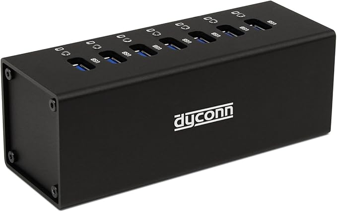 Power Hub SuperSpeed 9-Port 2-5A Charging Only Industrial Grade USB 3.0 Hub (HUBC7B)
