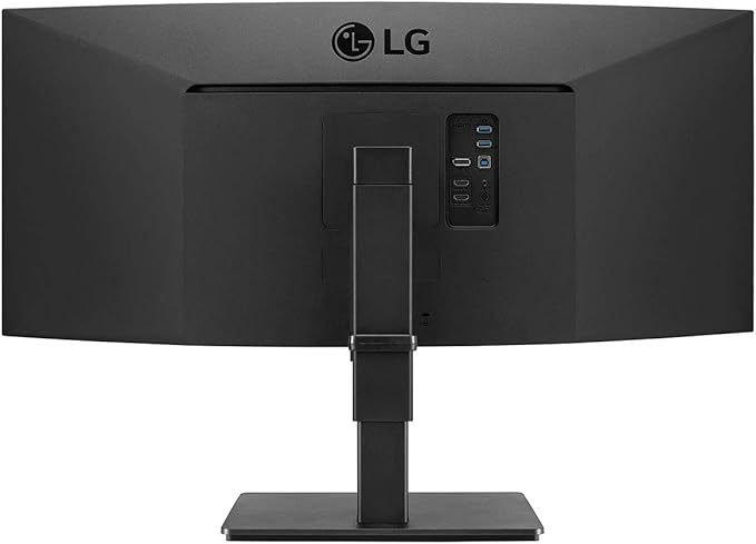 LG 34” TAA IPS QHD UltraWide Curved Monitor (3440x1440) with 21:9 Aspect Ratio HDR10 sRGB 99% Color Gamut Dual Controller &amp MaxxAudio Black (34BN770-B)