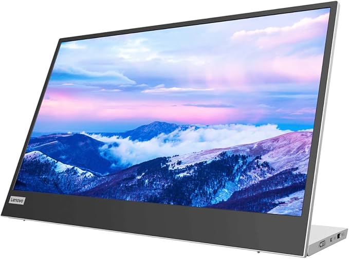 Lenovo - L15 Mobile Monitor - Portable - 15.6 FHD Display - 60Hz Refresh Rate - Low Blue Light Certified (Renewed)