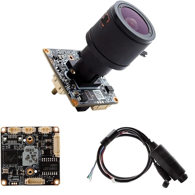 POE IP Camera Module Video Industrial Webcam Board with 212mm Manual Lens Home Security Face Detection ﻿Camera