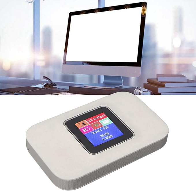Portable Mini Travel Wireless Pocket Router 4G WiFi 300Mbps and Play SIM Card Slot Mini Smart Router for Europe Home Business Wireless Network Router
