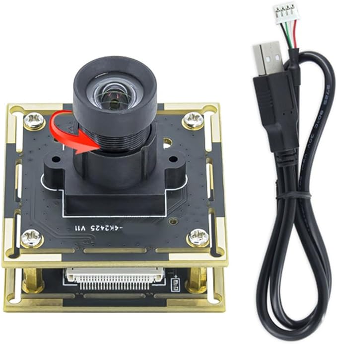 Fast Speed 30fps Auto Focused And Fixed Focused USB Camera 8MP 4K Resolution IMX2174 Sensoring For Industrial Application