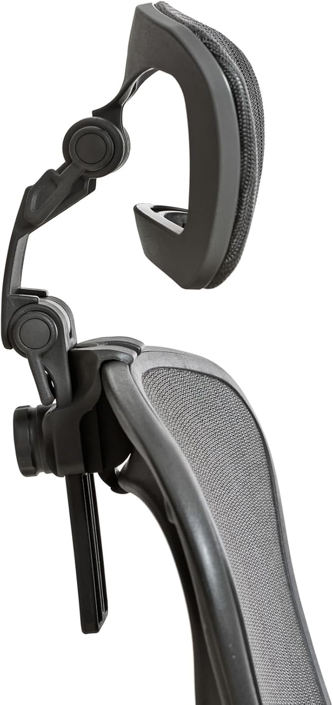 Engineered Now The Original Headrest for The Herman Miller Aeron Chair (HW Onyx)