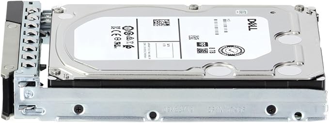 Dell 8TB 6GB/s 7.2K SATA 512e Hard Drive Bundle with Drive Tray - 4WXV5 (Certified Refurbished)