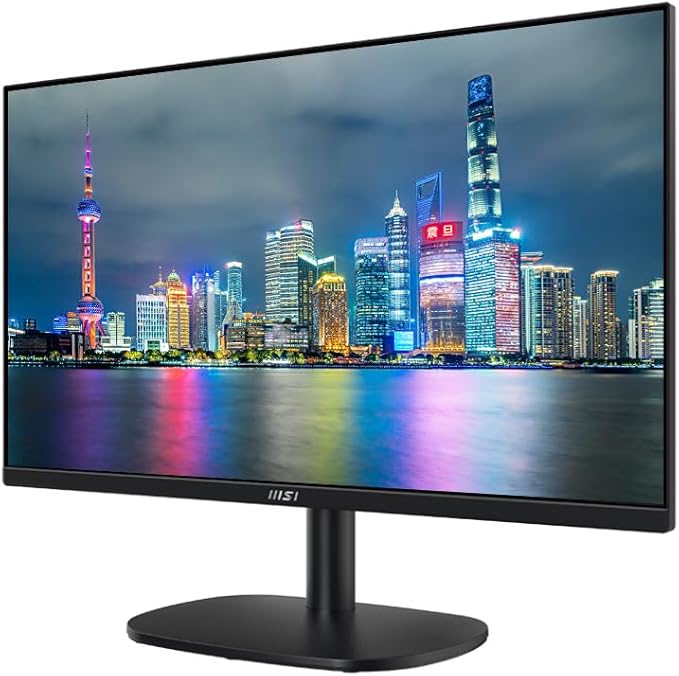 msi Pro MP245V 24 inch 1080P Full HD 100Hz 1ms LCD Business Monitor Bundle with Less Blue Light FreeSync HDMI VGA