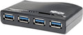 Tripp Lite 4-Port USB-A 3.0 SuperSpeed Hub 5 Gbps Transfer Speed USB Type-A (U360-004-R)