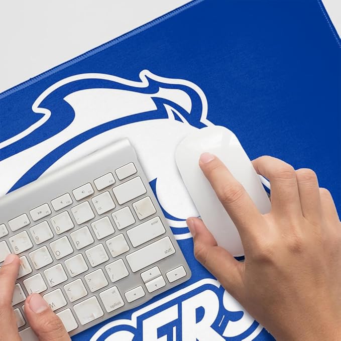 UAH Primary Logo Large Gaming Mouse Pad Desk Mat with Stitched Edges Non-Slip Base for Gamer Home and Office 31.5 x 15.7
