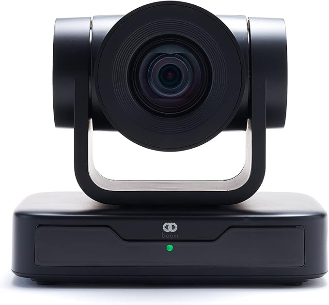Boom MIDI PTZ Camera 1080p Full HD 20X Zoom USB UVC Plug &amp Play VISCA Pelco PTZ Control (RS232/RS485) 10 Presets Remote Dual Stream H.265/H.264 77° FOV for Teams Zoom Conference Rooms