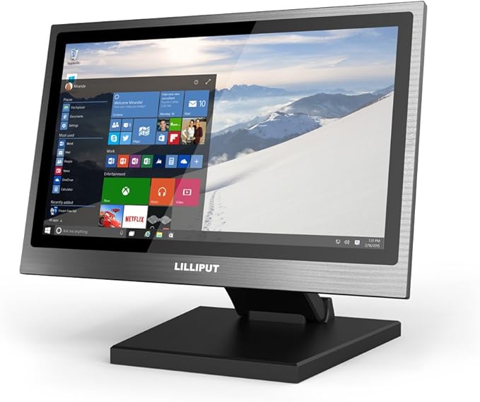 LILLIPUT 13.3 TK1330-NP/C/T Full HD HDMI Monitor with capacitive Touch FunctionOption for Open Frame Install kit and VESA Mount
