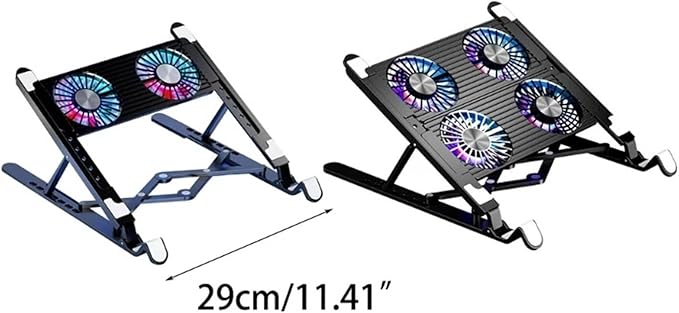 High Efficiency Laptop Cooling Pad Radiator Stand(Four Fans)