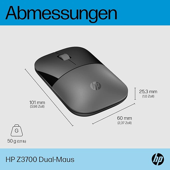 HP Z3700 Dual Silver Mouse W128781530