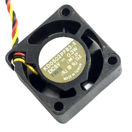 1pc 2.5CM 25mm Notebook Hard Cooling Fan 2510 5V 0.3W KD0502PFB3-8 25 * 25 * 10mm