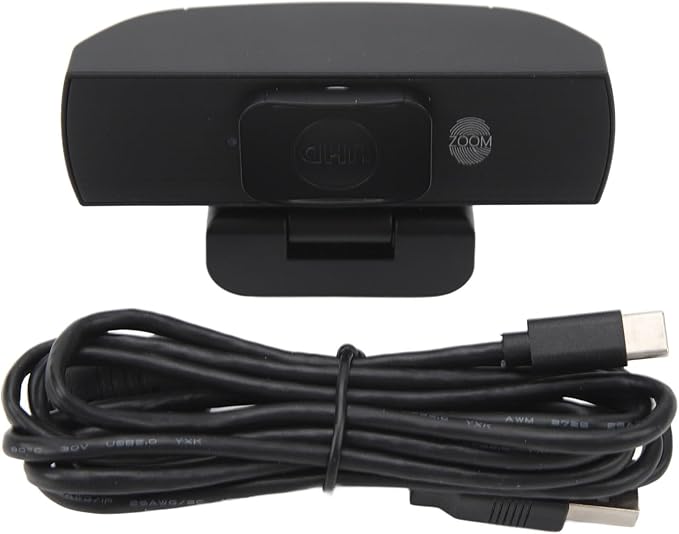 4K UHD Webcam 8MP Auto Focus USB Camera with Built - in Microphone 30 FPS 90 Degree Wide Angle - Privacy Protective Cover Noise Reduction Ideal for Streaming and Video Calls