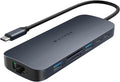 HyperDrive Next 10 Port USB C Hub for Mac PC and Chromebook with 4K60Hz HDMI 2 USB-A USB-C Hub 10Gbps 140W Power Delivery SD &amp microSD Card Reader Ethernet 3.5mm Audio Ports