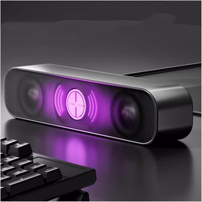 Computer Small Speaker Desktop Straight Plug Laptop Dedicated Wired Home