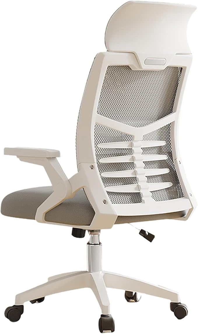 Office Study Chair Rotating Chair Ergonomic Computer Chair Staff Chair Home Dormitory Backrest Student Gaming Chair Office Chair (Size:Steel feetColor:B)