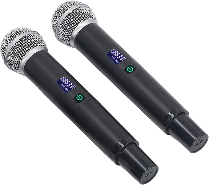 Handheld Microphone Stage Performance Microphone Low Distortion Reverb Dynamic Coil for Party