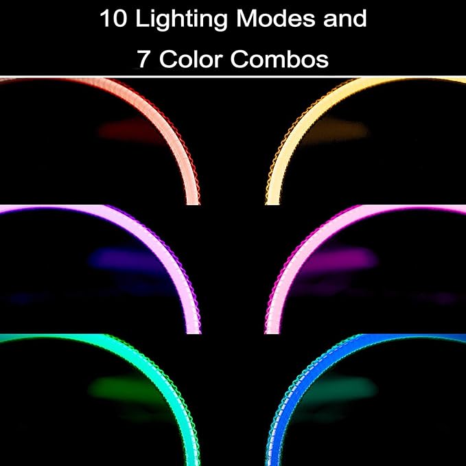 Extended RGB Gaming Mouse Pad Extra Large Gaming Mouse Mat for Gamer Waterproof Office Desktop Mat with 10 Lighting Mode for PC Computer RGB Keyboard Mouse - 31.5'' x 15 x 4mm(Map)