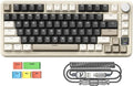 MAGIC-REFINER ATTACK SHARK X85PRO 75% Wireless Mechanical keyboardTFT Smart Display&ampKnobBT/2.4GHz/Wired Custom Gaming KeyboardGasketHot-SwapRGBwith Pro Cable&amp5 Color PBT Keycapsfor PC/M