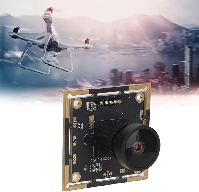 Webcams Camera Module Wide Angle Manual Focus Webcam Board with USB Cable HBVCAM‑F20281HD