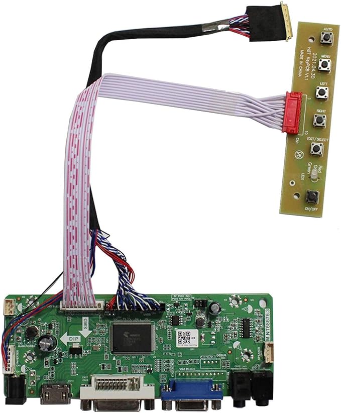 VGA DVI Audio LVDs Controller Board 40 Pin for 15.6 17.3 1920x1080 B156HW01 LP156WF1 N173HGE-L21 B173HW01 LP173WF1 WLED LCD Screen