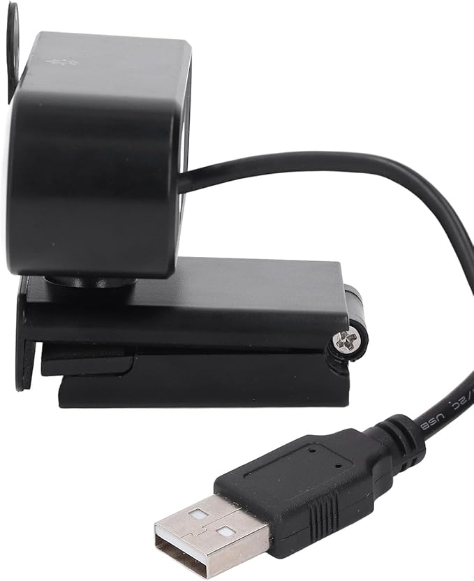 1080P HD Webcam with Adjustable Ring Light and Microphone Wide Angle USB Computer Web Camera 120° Field of View Plug and Play for Video Conferencing Streaming on Zoom