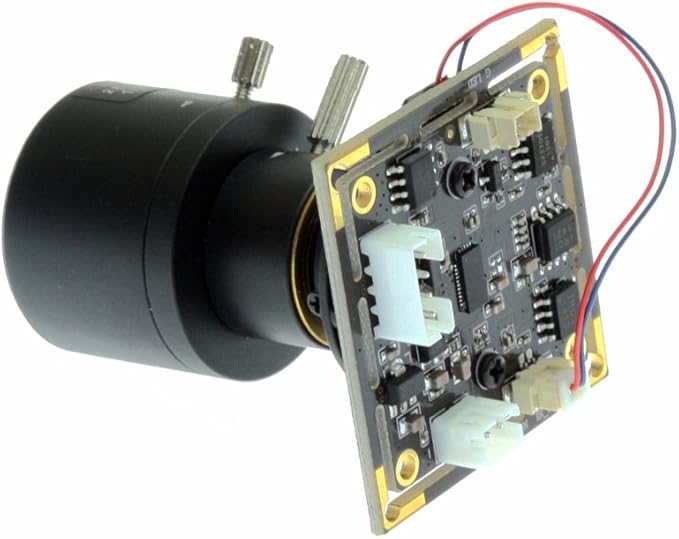 ELP 960P Low Illumination USB Camera Module with 2.8-12mm Varifocal Lens Mini 1.3megapixel Manual Zoom USB Camera for Computer UVC USB2.0 Embedded Video Webcam Board for Close-up Image