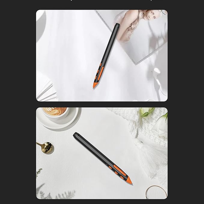 Computer Mouse Pen Ergonomic Pen Mouse DPI 800 1200 1600 Adjustable Pocket Ergonomic 2.4G Wireless Pen Mouse for Laptops Desktops Tablets Smartphones (Black)