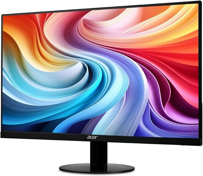 acer SB270 G0bi 27 IPS Full HD (1920 x 1080) Ultra-Thin Zero-Frame Gaming Office Monitor | Adaptive-Sync Support (FreeSync Compatible) | Up to 120Hz Refresh | 1ms (VRB) | Tilt | HDMI &amp VGA Ports