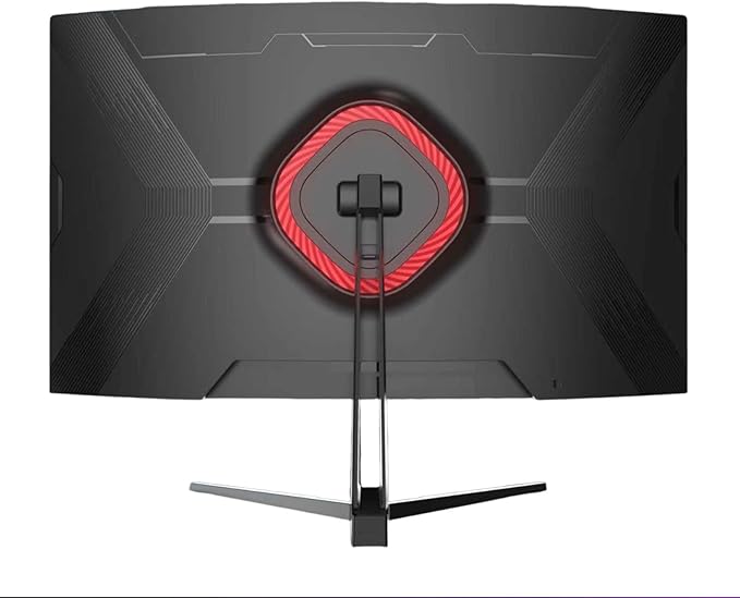 ZZA 32 Curved Gaming Monitor 4k UHD(3840 * 2160P) VA Screen 1500R 144Hz/160Hz Computer Moniter Supports AMD Freesync 120% sRGB HDR10 Wall Mountable Installs(HDMI 2.1 * 2/DP 1.4 * 2)-Black
